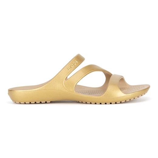 Klapki basenowe Crocs KADEE II METALLIC SANDAL W 210147-710 ze sklepu ccc.eu w kategorii Klapki damskie - zdjęcie 178675784