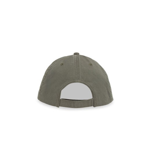 Tommy Jeans Czapka z daszkiem Tjm Linear Washed Cap AM0AM13355 Zielony Tommy Jeans uniwersalny MODIVO