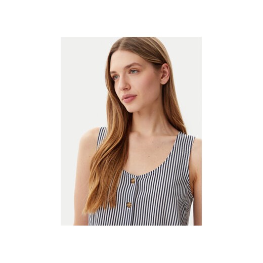 Vero Moda Top Bumpy 10325830 Granatowy Standard Fit Vero Moda M MODIVO