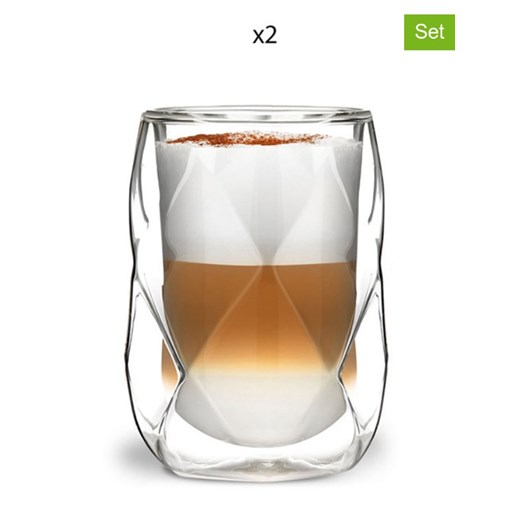 Vialli Design Szklanki (2 szt.) - 250 ml ze sklepu Limango Polska w kategorii Dzbanki i zaparzacze - zdjęcie 178678893