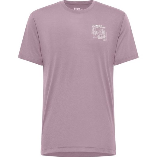 Koszulka męska Vonnan Graphic Jack Wolfskin ze sklepu SPORT-SHOP.pl w kategorii T-shirty męskie - zdjęcie 178681392