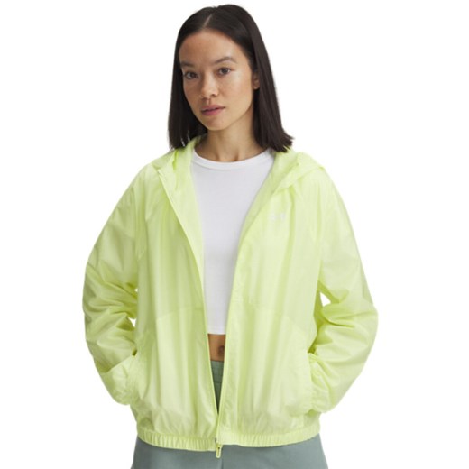 Damska kurtka treningowa Under Armour UA Rival Sport Windbreaker Jkt - żółta Under Armour XS Sportstylestory.com