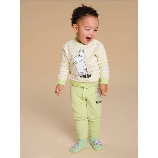 Sinsay - Bluza w paski The Moomins - kremowy ze sklepu Sinsay w kategorii Odzież dla niemowląt - zdjęcie 178684880
