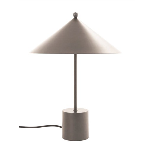 OYOY living design Lampa stołowa &quot;Kasa&quot; w kolorze srebrnym - wys. 50 x Ø 35 cm ze sklepu Limango Polska w kategorii Lampy stołowe - zdjęcie 178685273