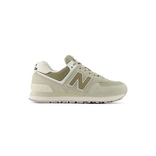 New Balance Skórzane sneakersy &quot;574&quot; w kolorze zielonym ze sklepu Limango Polska w kategorii Buty sportowe damskie - zdjęcie 178685581