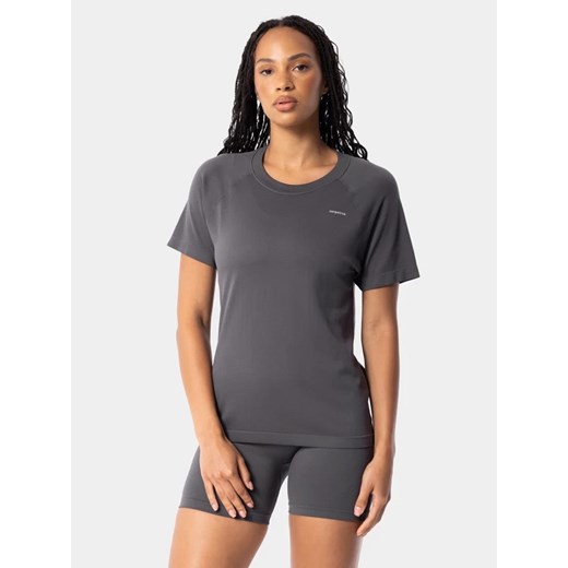 Carpatree Koszulka sportowa &quot;Simply&quot; w kolorze antracytowym ze sklepu Limango Polska w kategorii Bluzki damskie - zdjęcie 178686181
