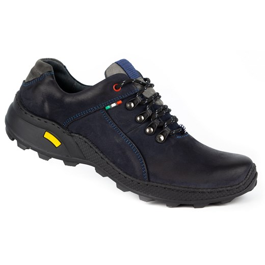 Męskie buty trekkingowe 296GT granatowe ze sklepu butyolivier w kategorii Buty trekkingowe męskie - zdjęcie 178688840