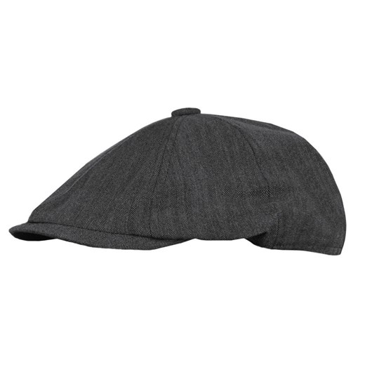 Lekki Kaszkiet Wiosenno-Letni - Alties - Peaky Blinders, Grafitowy CPAALTSkaszkLATO04ciempp ze sklepu JegoSzafa.pl w kategorii Kaszkiety męskie - zdjęcie 178689252