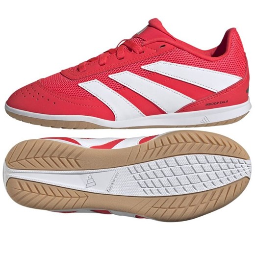 Buty adidas Predator Club Sala In JR3126 czerwone ze sklepu ButyModne.pl w kategorii Buty sportowe dziecięce - zdjęcie 178690981