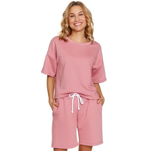 Doctor Nap krótka piżama damska DRS.7220.BLUSH_ROSE, Kolor różowy, Rozmiar S, Doctor Nap ze sklepu Primodo w kategorii Piżamy damskie - zdjęcie 178691264