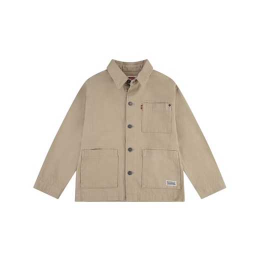 Levi&apos;s Kids Koszula dżinsowa w kolorze beżowym ze sklepu Limango Polska w kategorii Kurtki dziewczęce - zdjęcie 178691580