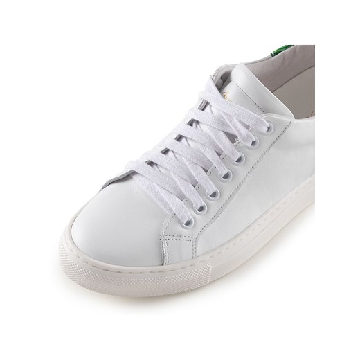 Anna Morellini Skórzane sneakersy &quot;Orena&quot; w kolorze białym Anna Morellini 38 okazja Limango Polska