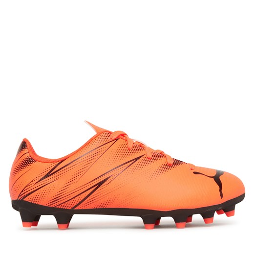 Buty do piłki nożnej Puma Attacanto Fg/Ag Jr 107480 14 Pomarańczowy ze sklepu eobuwie.pl w kategorii Buty sportowe dziecięce - zdjęcie 178691970