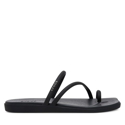 Crocs klapki damskie casual na płaskiej podeszwie z gumy