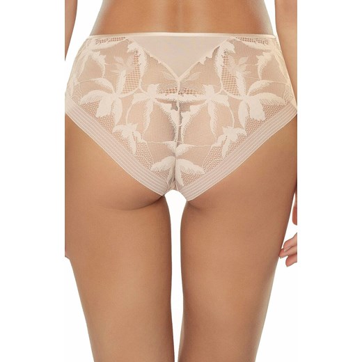 Koronkowe figi damskie beżowe Greta 5031, Kolor beżowy, Rozmiar S, Lapinee ze sklepu Intymna w kategorii Majtki damskie - zdjęcie 178692470