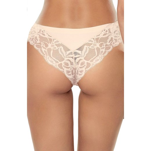 Majtki brazyliany beżowe Risa 5033, Kolor beżowy, Rozmiar S, Lapinee ze sklepu Intymna w kategorii Majtki damskie - zdjęcie 178692490