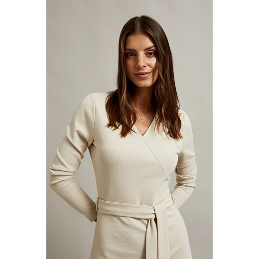 Sukienka Moodo.pl mini z paskami 