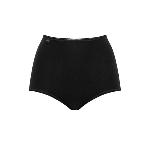 Sloggi 2-pak figi damskie wysokie 24/7 Cotton 10168154-0004, Kolor czarny, Rozmiar 40, Sloggi ze sklepu Intymna w kategorii Majtki damskie - zdjęcie 178692570