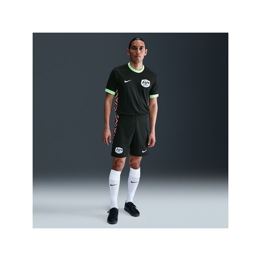 Męskie spodenki piłkarskie Nike Dri-FIT Australia Stadium 2025/26 (wersja wyjazdowa) – replika - Zieleń ze sklepu Nike poland w kategorii Spodenki męskie - zdjęcie 178692593