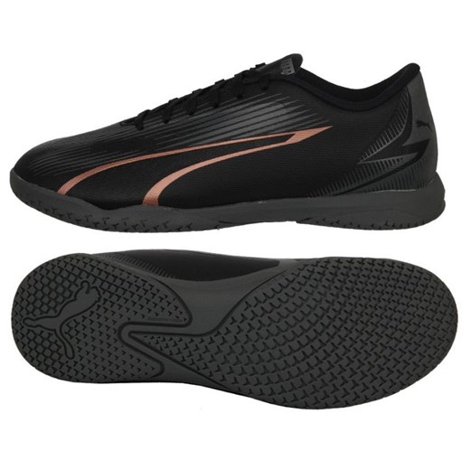 Buty Puma Ultra Play It Jr 107780 02 czarne ze sklepu ButyModne.pl w kategorii Buty sportowe dziecięce - zdjęcie 178695091
