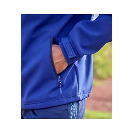 Kurtka softshell z kapturem i podszewką z mikropolaru ze sklepu Atlas For Men w kategorii Kurtki męskie - zdjęcie 178695601