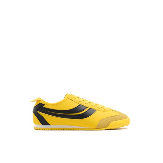 Cropp - Żółte sportowe sneakersy - żółty ze sklepu Cropp w kategorii Buty sportowe damskie - zdjęcie 178695602