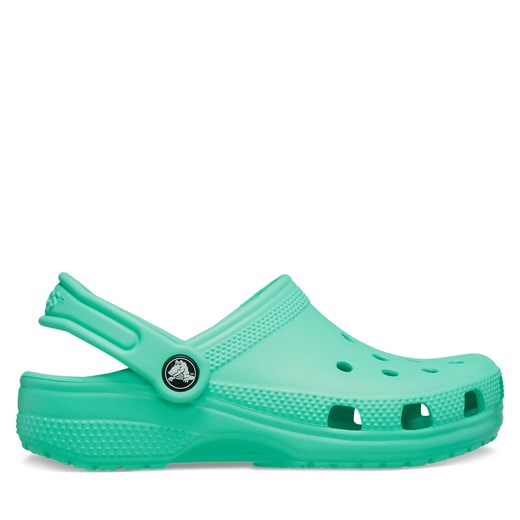 Klapki Crocs Classic Clog T 206990 Zielony ze sklepu eobuwie.pl w kategorii Klapki dziecięce - zdjęcie 178696343