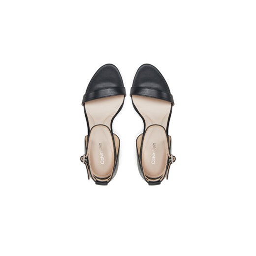 Calvin Klein Szpilki Heel Sandal 90 - Lth HW0HW02337 Czarny Calvin Klein 36 MODIVO