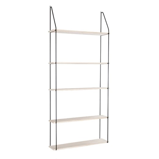 House Nordic Regał ścienny w kolorze beżowym - 65 x 145 x 17 cm ze sklepu Limango Polska w kategorii Regały i witryny - zdjęcie 178701980