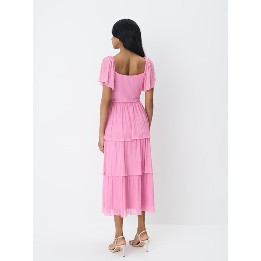 Sukienka Mohito midi z krótkimi rękawami 