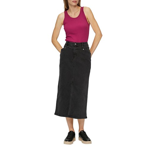 Spódnica S.Oliver z elastanu midi 