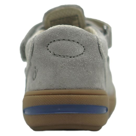 lamino Skórzane półsandały w kolorze szarym Lamino 21 okazyjna cena Limango Polska