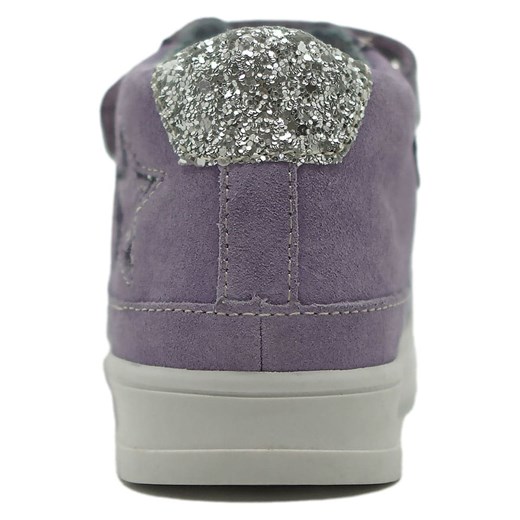 lamino Skórzane sneakersy w kolorze fioletowym Lamino 30 wyprzedaż Limango Polska