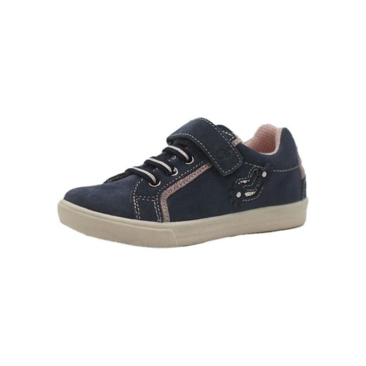 lamino Skórzane sneakersy w kolorze granatowym ze sklepu Limango Polska w kategorii Trampki dziecięce - zdjęcie 178708853