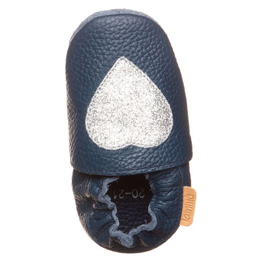lamino Skórzane buty w kolorze granatowym do raczkowania Lamino 18/19 wyprzedaż Limango Polska