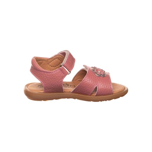 Sandały dziecięce Lamino z aplikacjami  skórzane 