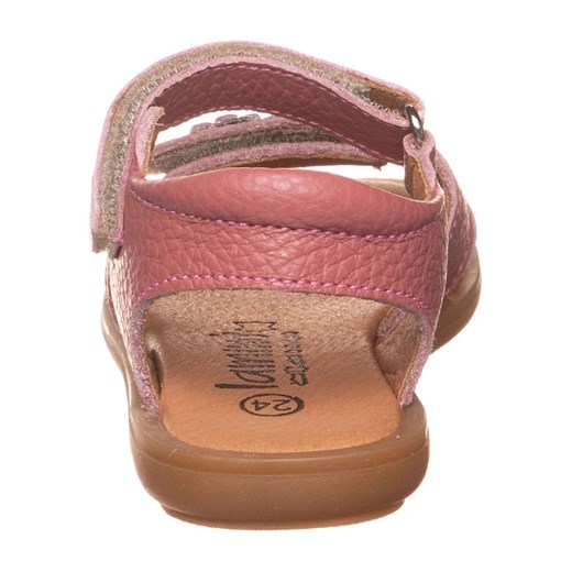 Sandały dziecięce Lamino skórzane na rzepy 