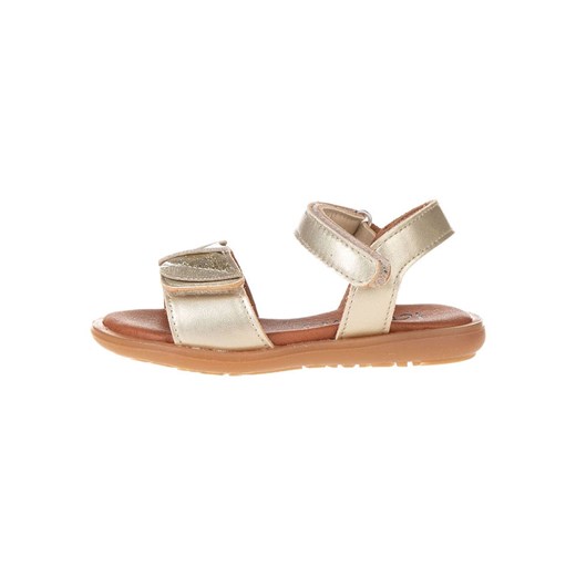 Sandały dziecięce złote Lamino letnie na rzepy 