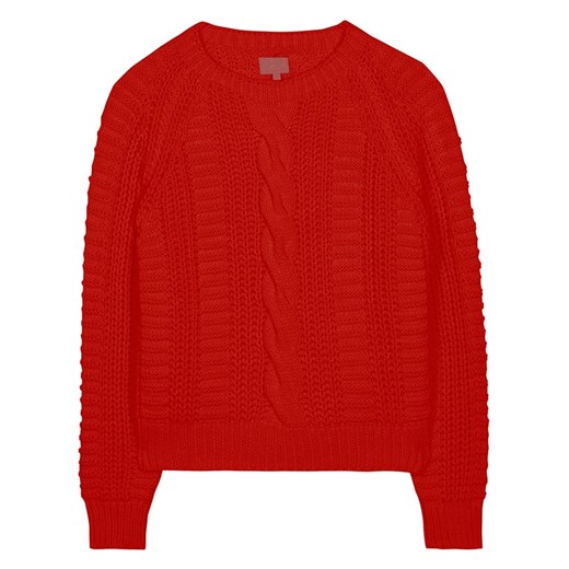Herrlicher Sweter &quot;Nelline&quot; w kolorze czerwonym ze sklepu Limango Polska w kategorii Swetry damskie - zdjęcie 178709810