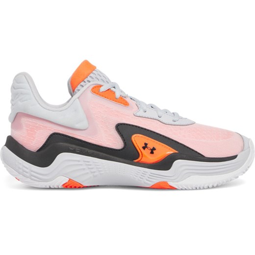 Buty do koszykówki uniseks Under Armour UA Spawn 7 - różowe ze sklepu Sportstylestory.com w kategorii Buty sportowe męskie - zdjęcie 178709934