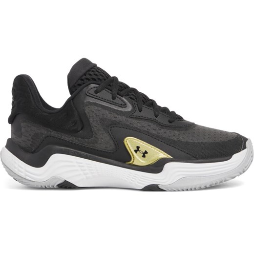 Buty do koszykówki uniseks Under Armour UA Spawn 7 - czarne ze sklepu Sportstylestory.com w kategorii Buty sportowe damskie - zdjęcie 178709940