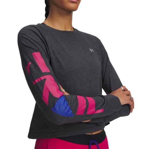 Bluzka damska Under Armour z długim rękawem z okrągłym dekoltem 