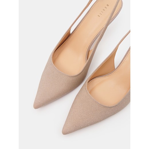 Mohito - Złote czółenka na szpilce - złoty Mohito 40 Mohito