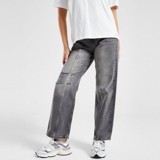 HOODRICH SPODNIE LOGO APLIQ JEAN BLK ze sklepu JD Sports  w kategorii Jeansy damskie - zdjęcie 178712743