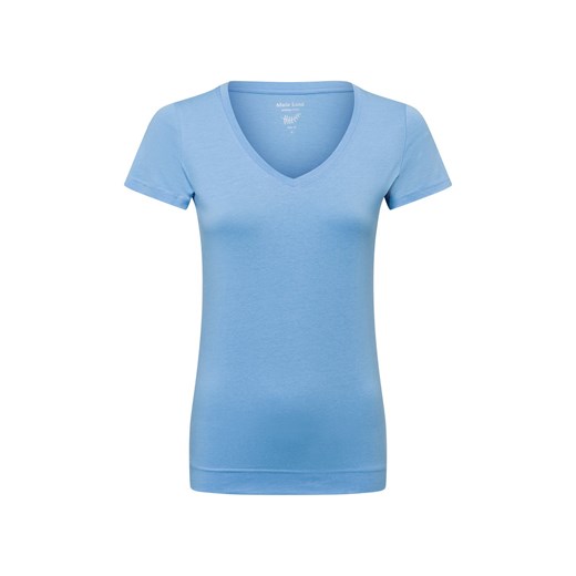 Marie Lund T-shirt damski Kobiety Bawełna jasnoniebieski jednolity ze sklepu vangraaf w kategorii Bluzki damskie - zdjęcie 178713043