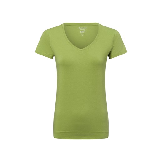 Marie Lund T-shirt damski Kobiety Bawełna kiwi jednolity ze sklepu vangraaf w kategorii Bluzki damskie - zdjęcie 178713044