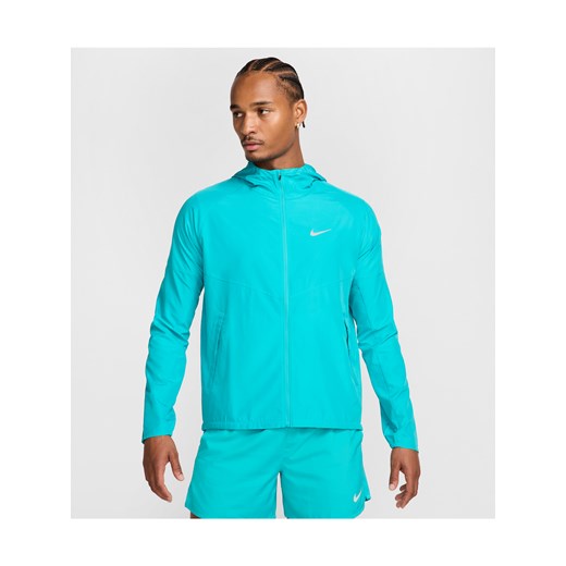 Męska kurtka do biegania Nike Repel Miler - Zieleń ze sklepu Nike poland w kategorii Kurtki męskie - zdjęcie 178713291