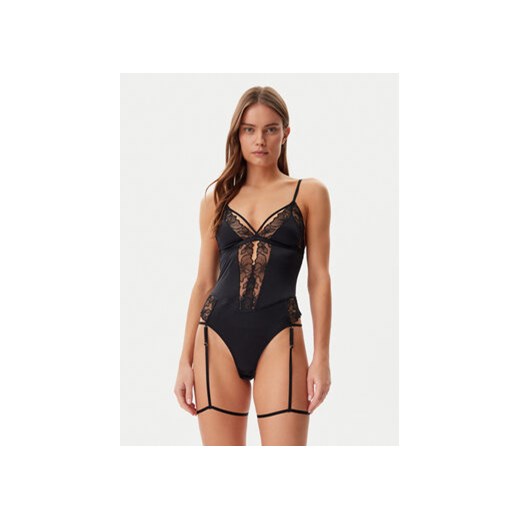 Hunkemöller Body Jemima 300911 Czarny ze sklepu MODIVO w kategorii Body damskie - zdjęcie 178713460