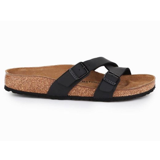 Klapki Birkenstock Yao Balance 1016687 czarne ze sklepu ButyModne.pl w kategorii Klapki damskie - zdjęcie 178713953