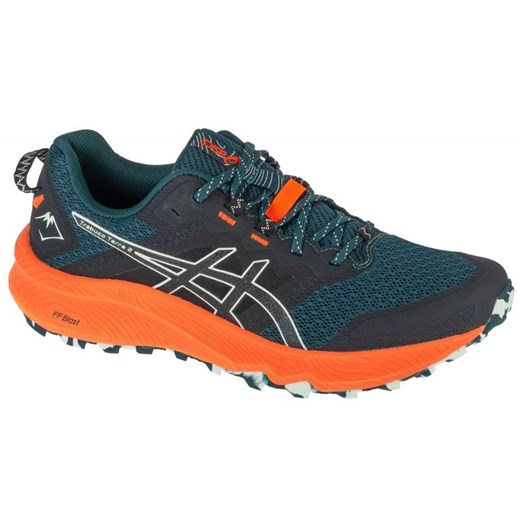 Buty do biegania Asics Gel-Trabuco Terra 2 1011B607-301 zielone ze sklepu ButyModne.pl w kategorii Buty sportowe męskie - zdjęcie 178713970